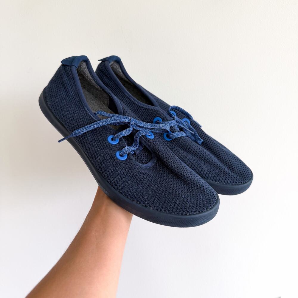 Allbirds Men's Tree Skipper Lace Up Low Top Sneakers Blue 11